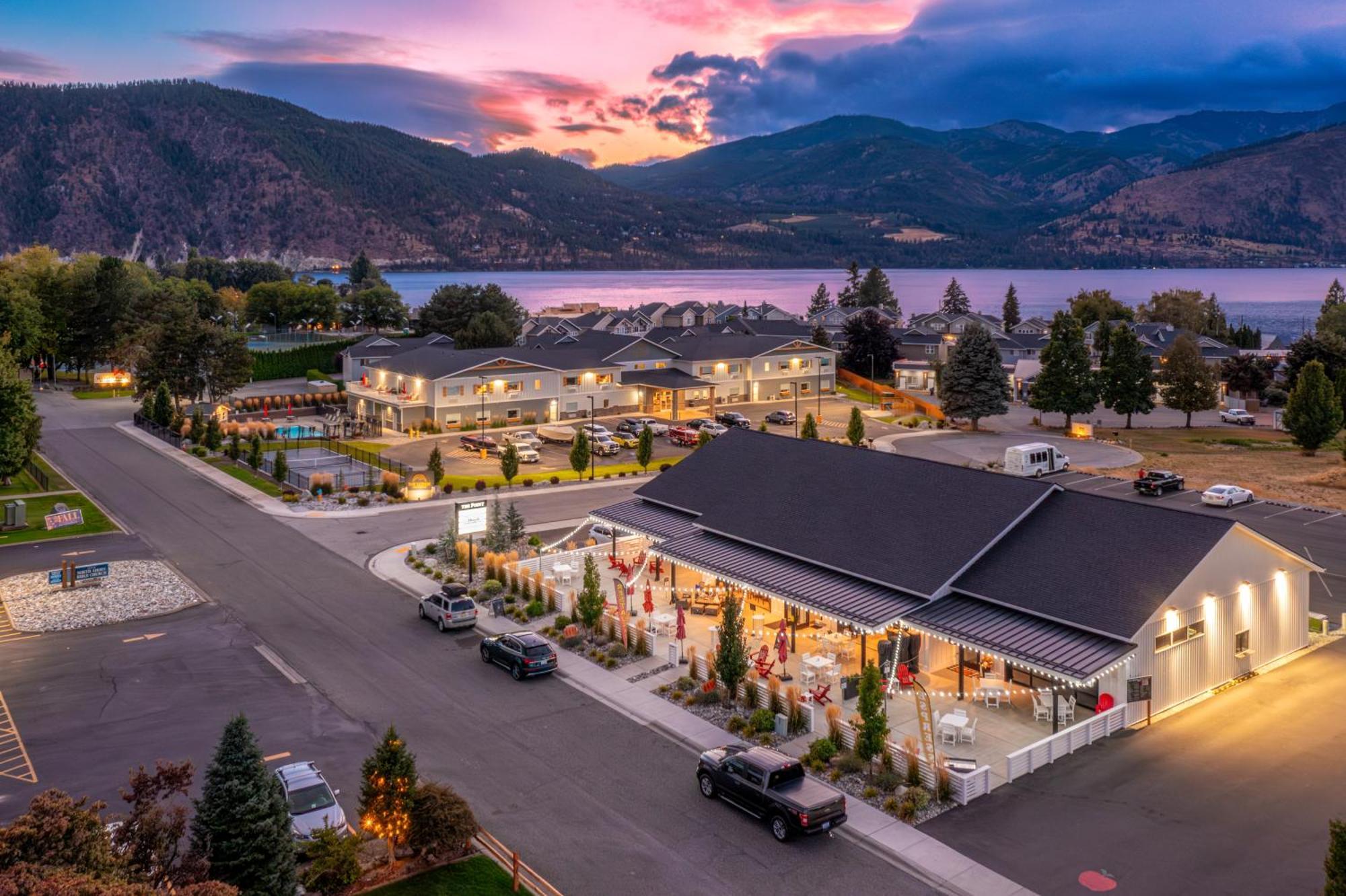The Lodge Lake Chelan Manson Екстер'єр фото