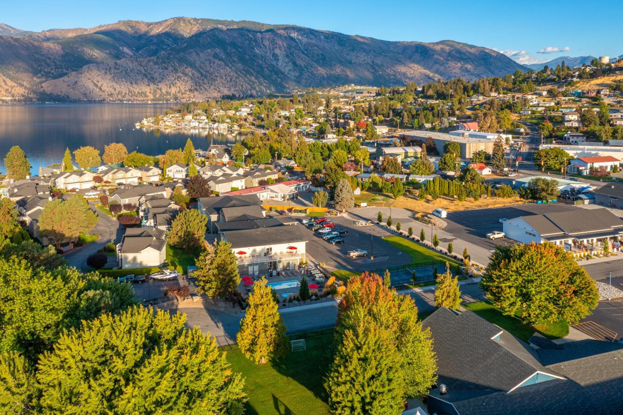 The Lodge Lake Chelan Manson Екстер'єр фото